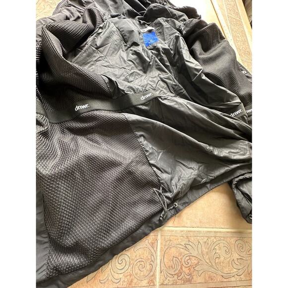 Zara Black dnwr Nylon oversized jacket back printed unisex Size S-M - Picture 8 of 12